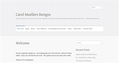 Desktop Screenshot of carolmoellersdesigns.com